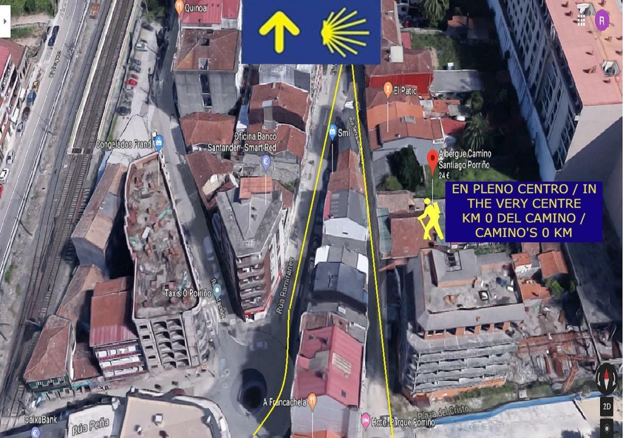 Albergue -Wifi- O Apartamento -No Wifi- Camino Santiago Porrino - En Pleno Centro - City Centre 外观 照片